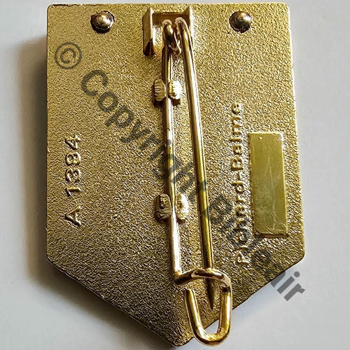 EMIRATS ARABES UNIS A1394 BA.104 AL DHAFRA E.A.U PICHARD BALME Griffes et butees Dos irreg scintillant Translucide  Src.insignes.78 58Eur12.25 